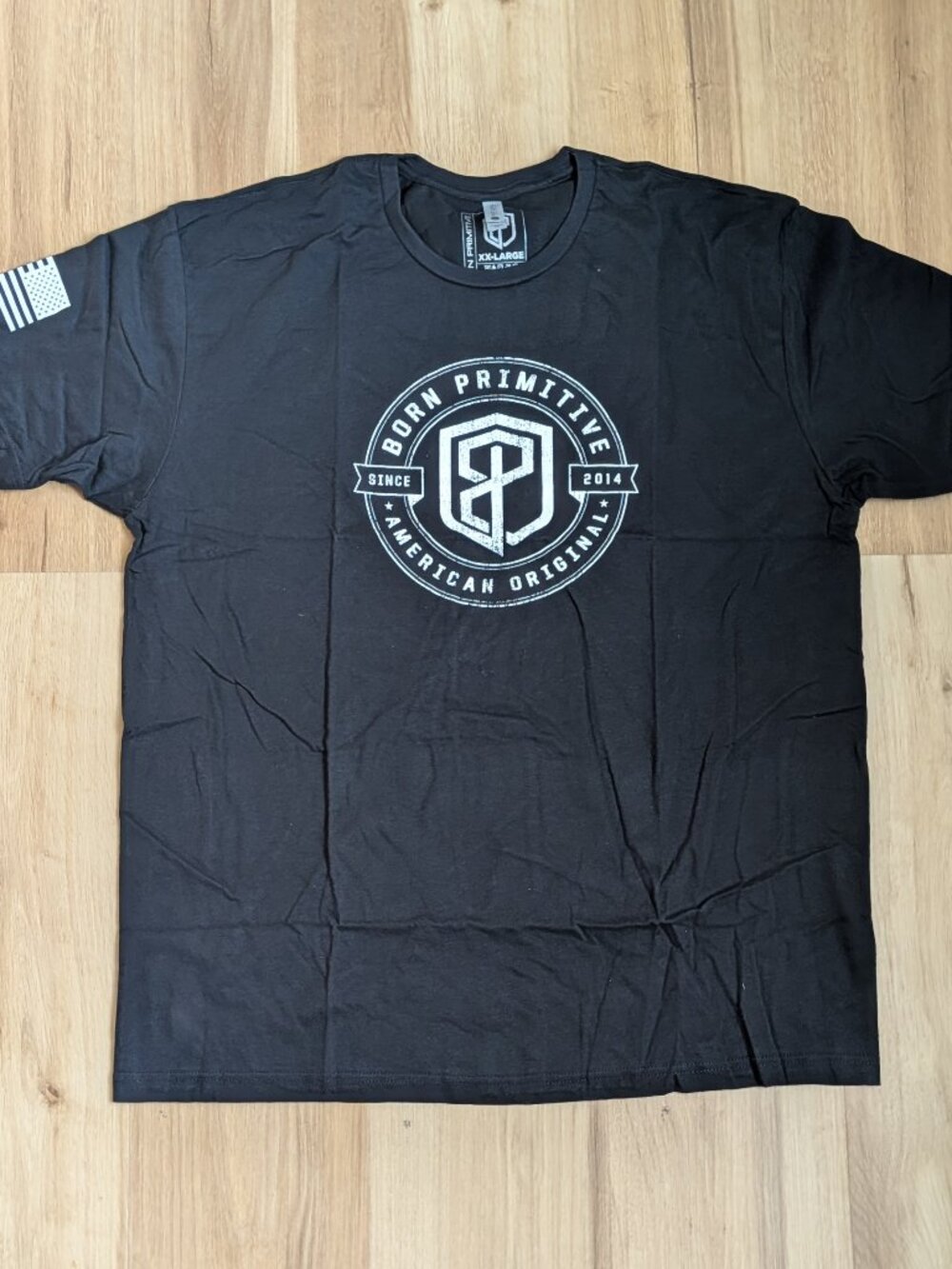 NWT Born Primitive American Original T-Shirt Black 2XL
